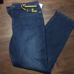 Style & Co slim leg High Rise skinny jeans tummy